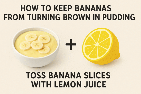 How to keep bananas from turning brown in pudding? - Pros & Cons Reviews